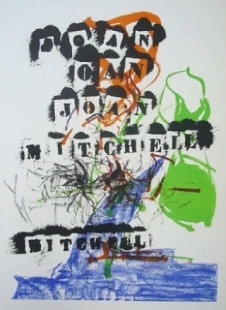石版画 Mitchell - Exposition Jean Fournier