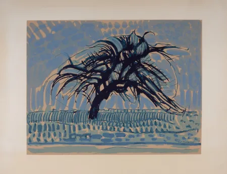 丝网印刷 Mondrian - L'arbre bleu, 1911 (1957)