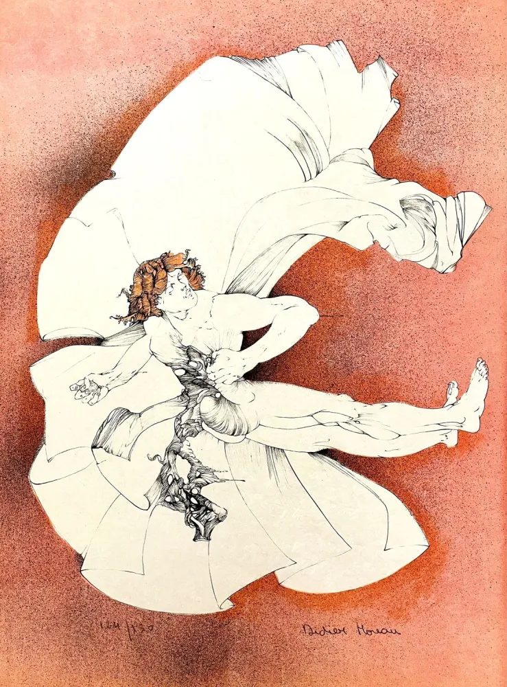 石版画 Moreau - Sans Titre