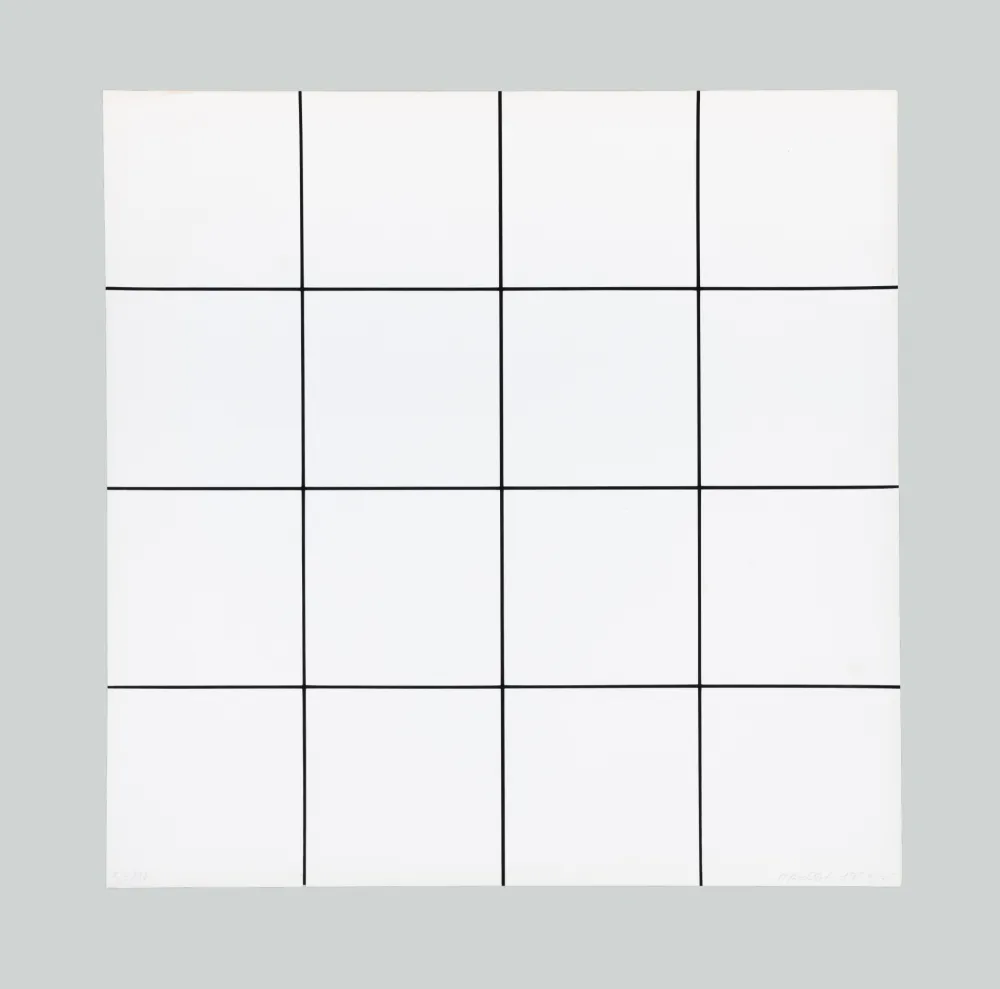 丝网印刷 Morellet - Tavola 2