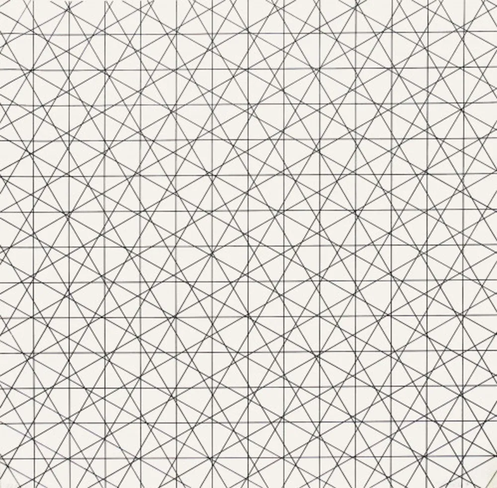 石版画 Morellet - Untitled