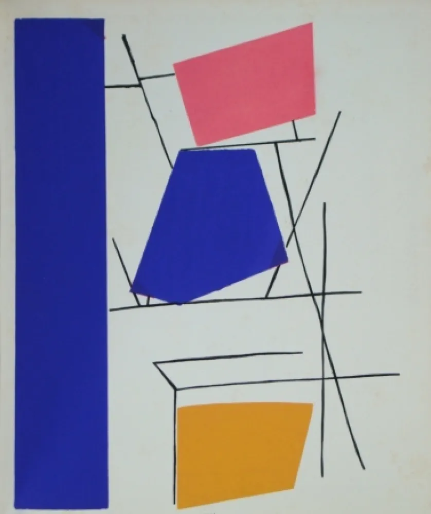 镂版印刷 Mortensen - Témoignages pour l'art abstrait