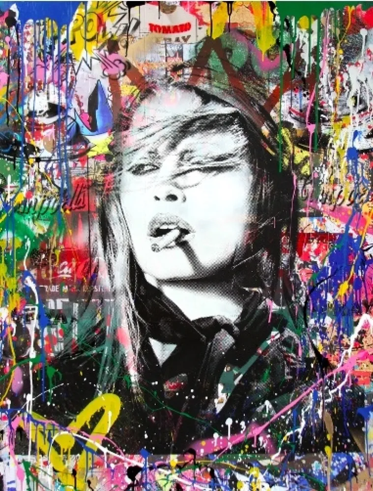 丝网印刷 Mr Brainwash - Brigitte Bardot, 2018 