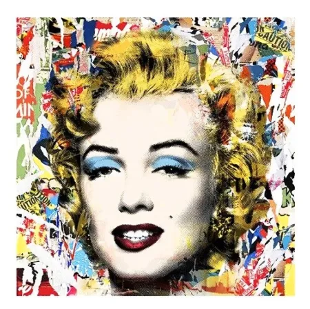 丝网印刷 Mr Brainwash - Monroe POPfolio - Collage