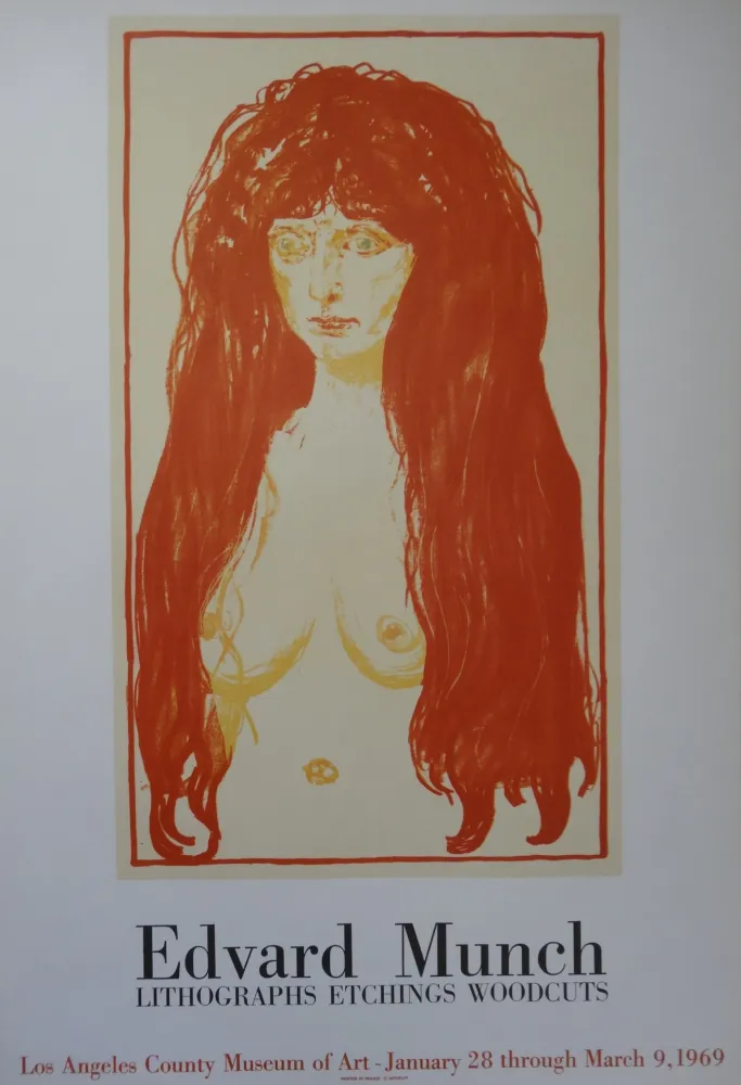 插图书 Munch - Femme rousse