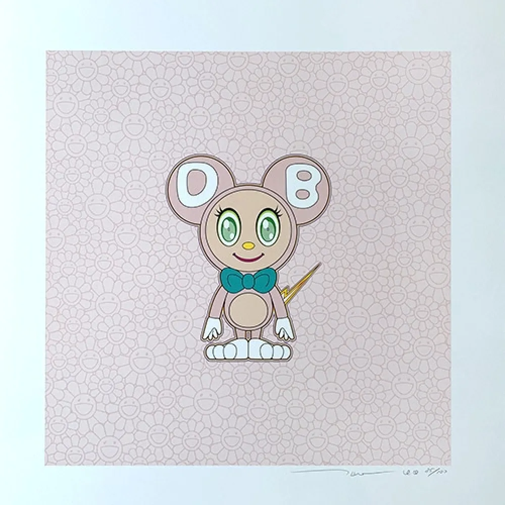 石版画 Murakami - DOB 2020 Light Pink