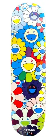 丝网印刷 Murakami - Flowers Skate Deck