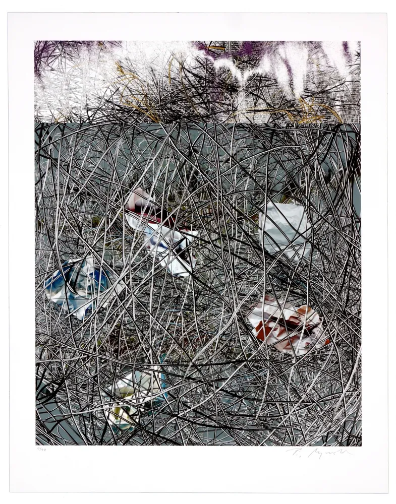 石版画 Myrvold - Winter Clouds I