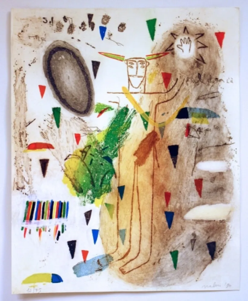 石版画 Nalin - The Island