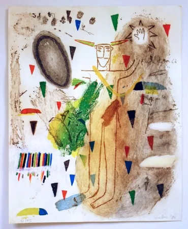 石版画 Nalin - The Island