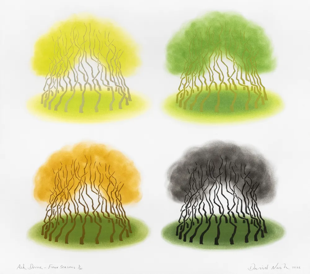 镂版印刷 Nash - Ash Dome Four Seasons