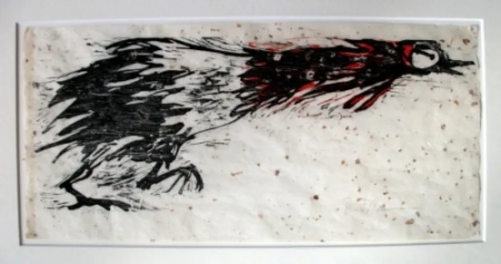 木刻 Nauman - Rooster