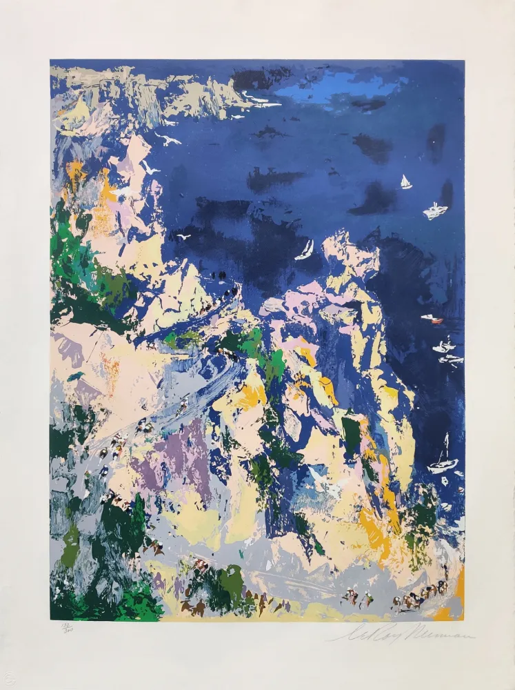 木刻 Neiman - BIKES AND BOATS