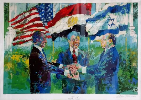 丝网印刷 Neiman - WHITE HOUSE SIGNING OF EGYPTIAN ISRAELI PEACE TREATY