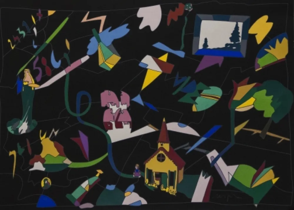 丝网印刷 Nespolo - Senza titolo