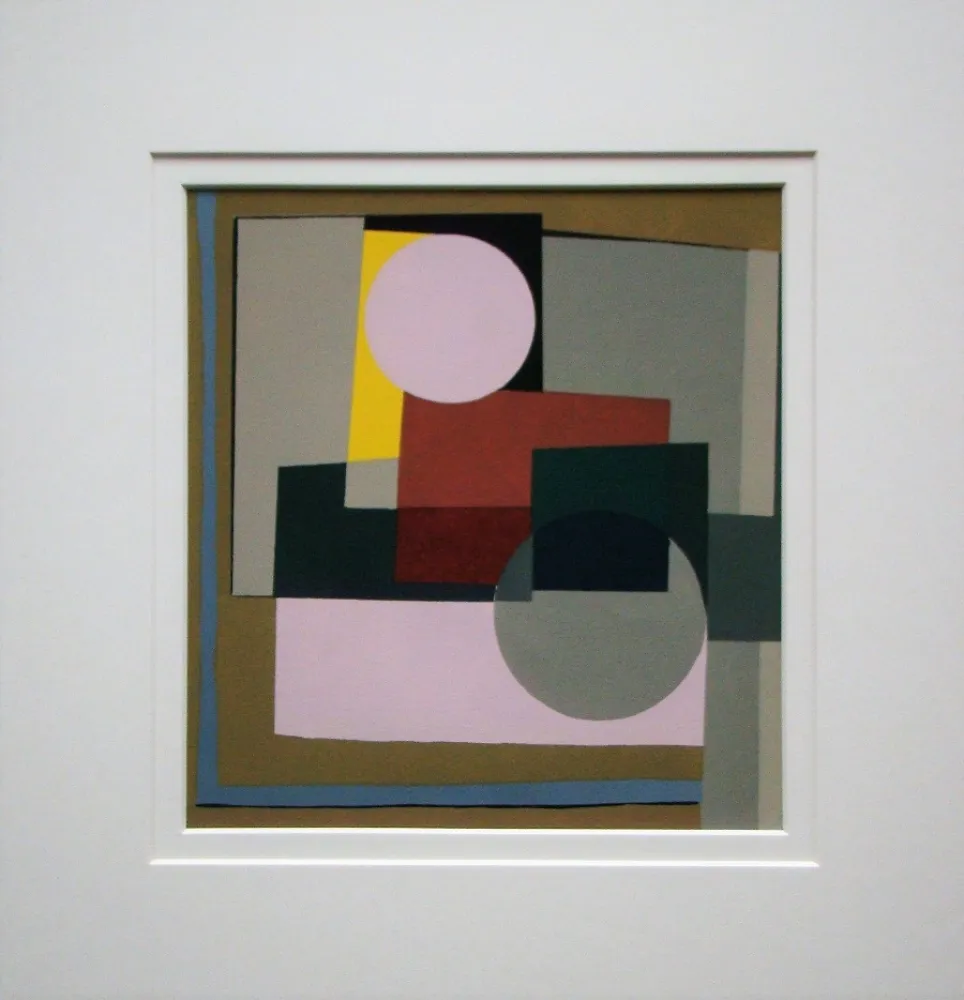 镂版印刷 Nicholson - Peinure - 1945