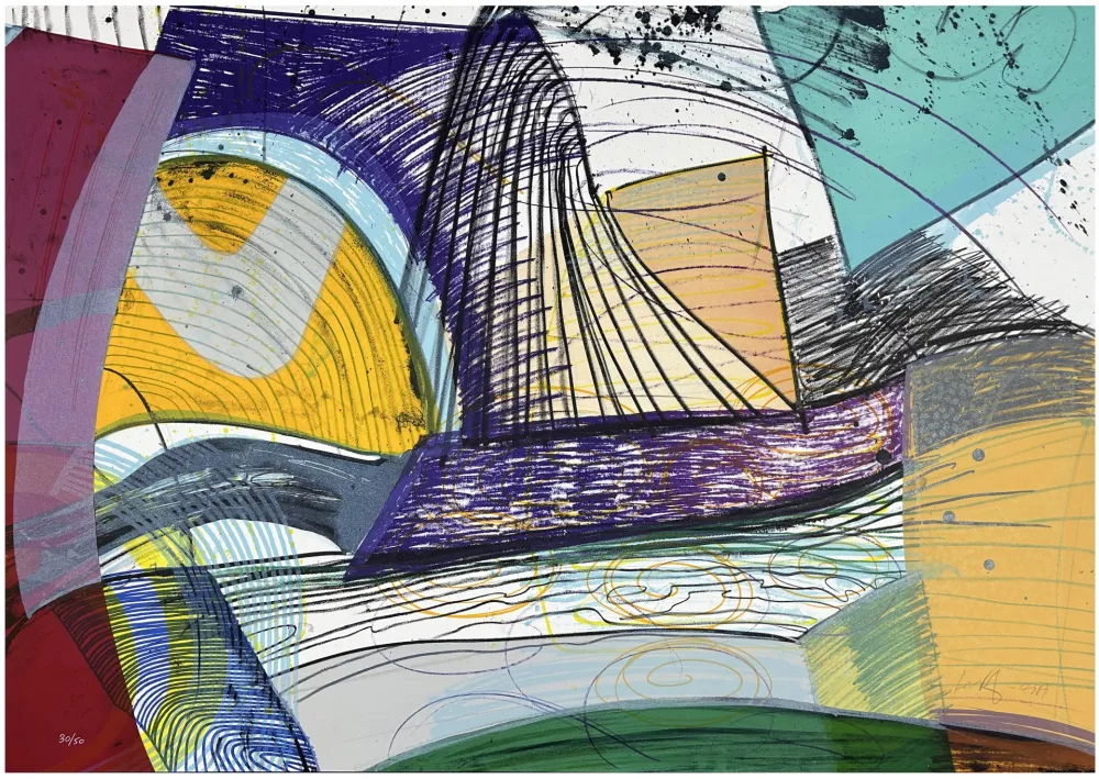 石版画 Nørgard - 9