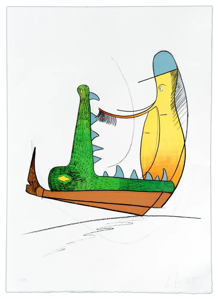 石版画 Nørgard - Andrée