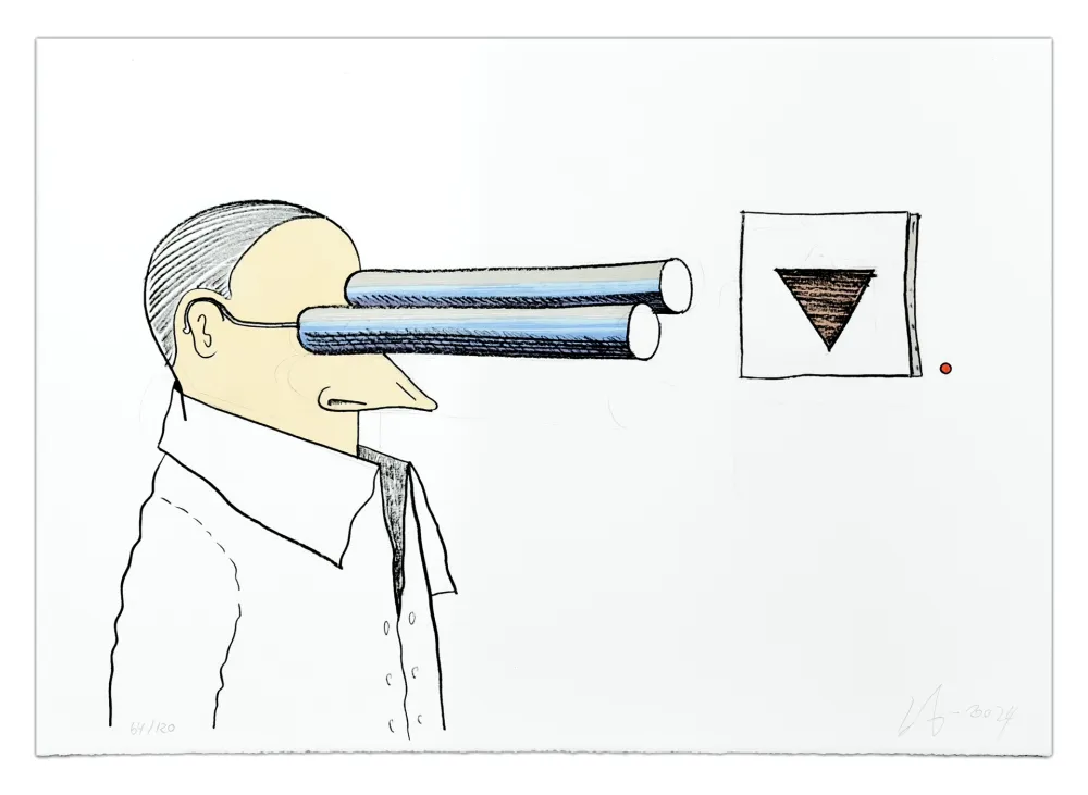 石版画 Nørgard - Kleopatra