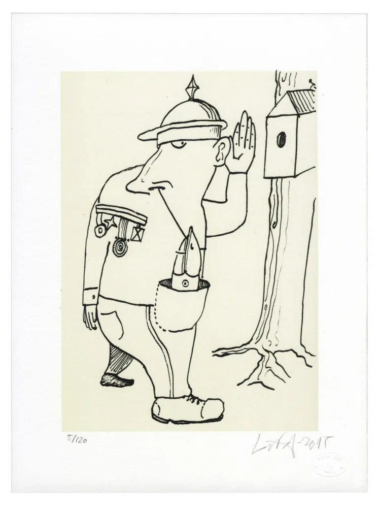 石版画 Nørgard - Médaille