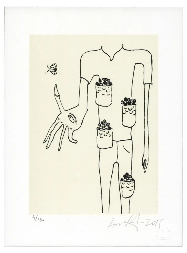 石版画 Nørgard - Poche à bonbon