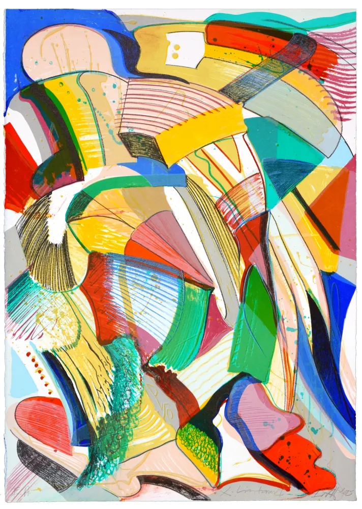 石版画 Nørgard - X-liontamer II