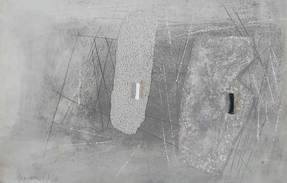 石版画 Nóvoa - LITHO GRISE