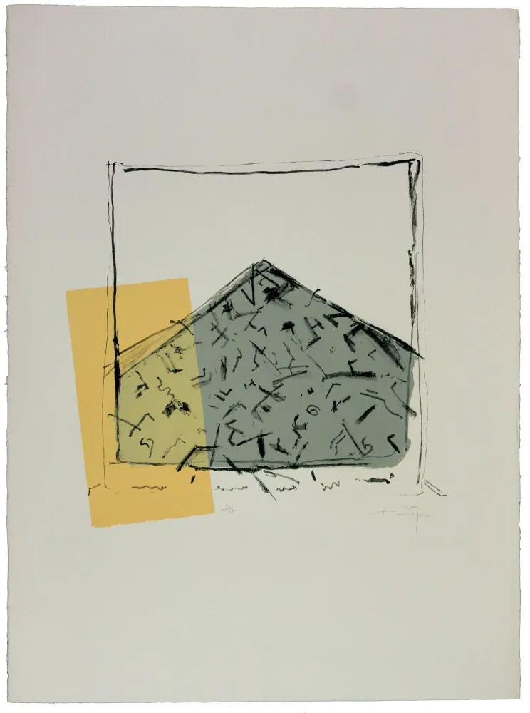 石版画 Nupen - Dissolving