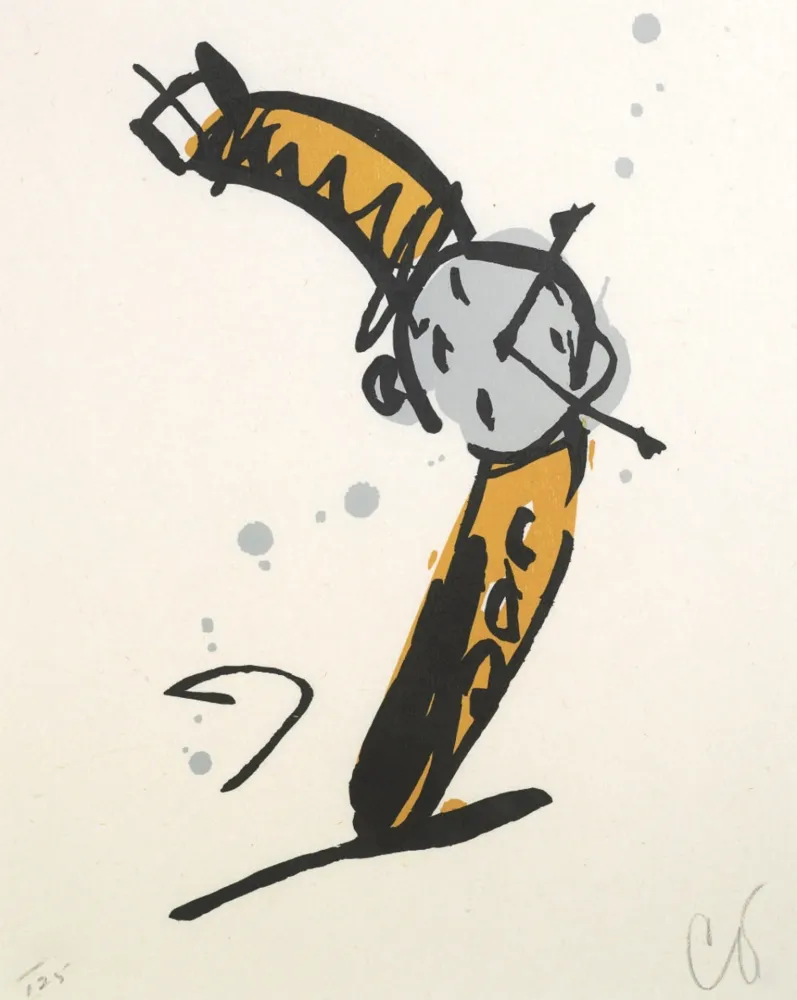 石版画 Oldenburg - Wrist Watch Rising, from Art Pro-Choice II