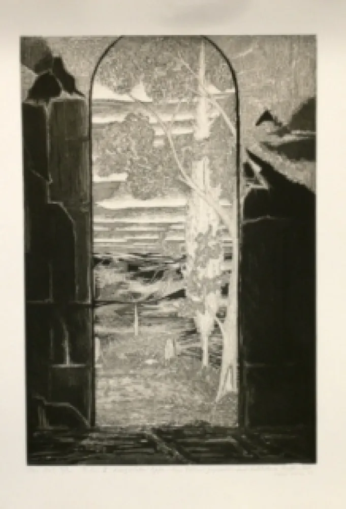 版画 Ortner - Tholos VI - Deuxième état