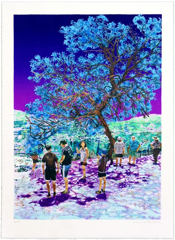 石版画 Orzelek - Sans titre