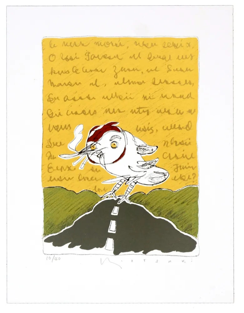 石版画 Otsuki - Sans titre