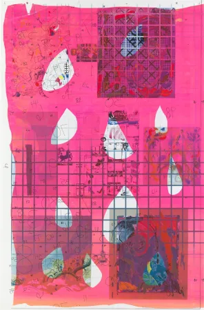 石版画 Owens - Untitled