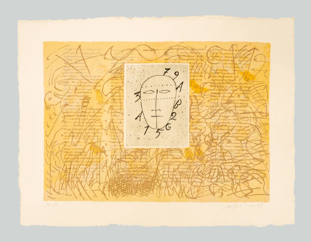 版画 Paladino - De universo 3 (Rabanus Maurus)