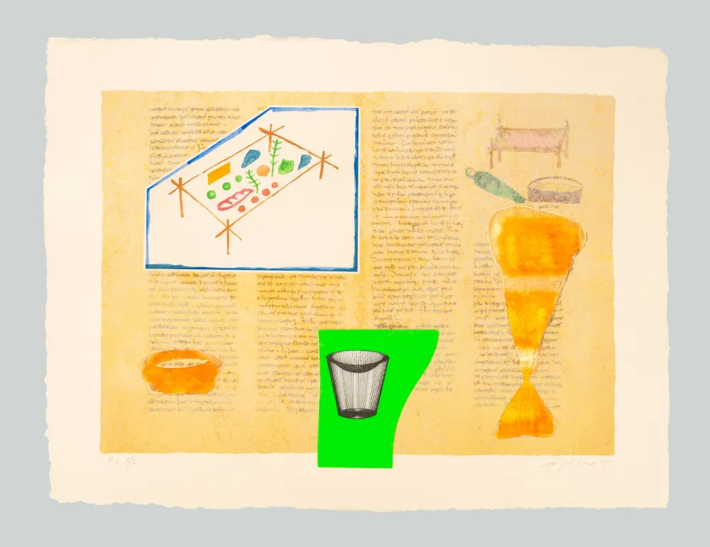 版画 Paladino - De universo 4 (Rabanus Maurus)