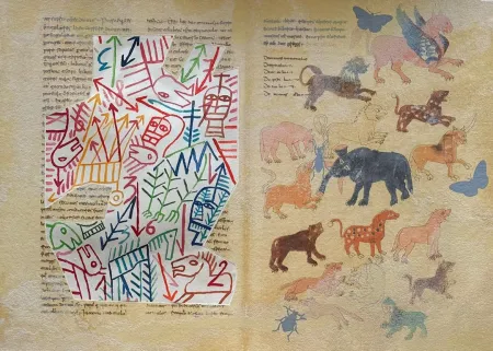 丝网印刷 Paladino - De Universo due 