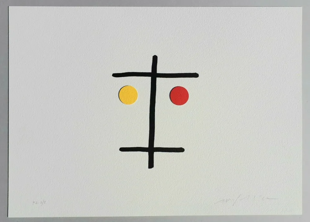 丝网印刷 Paladino - I volti