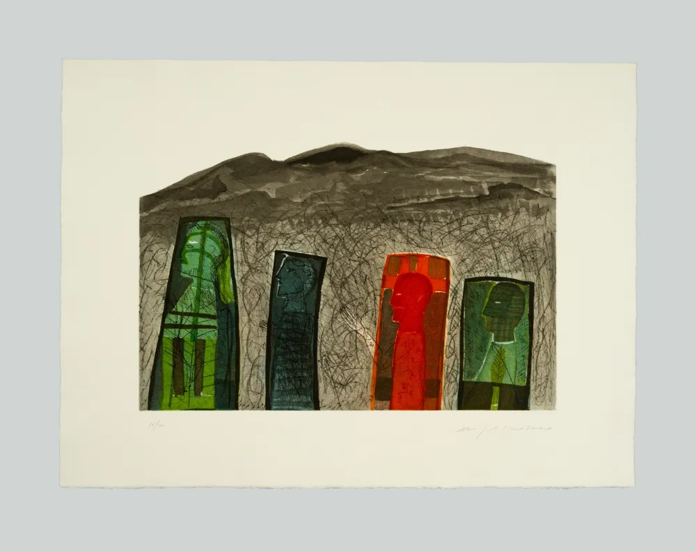 蚀刻飞尘法 Paladino - Sguardo a destra