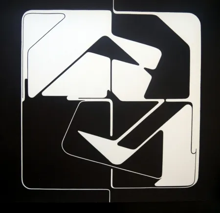 石版画 Palazuelo - S/T