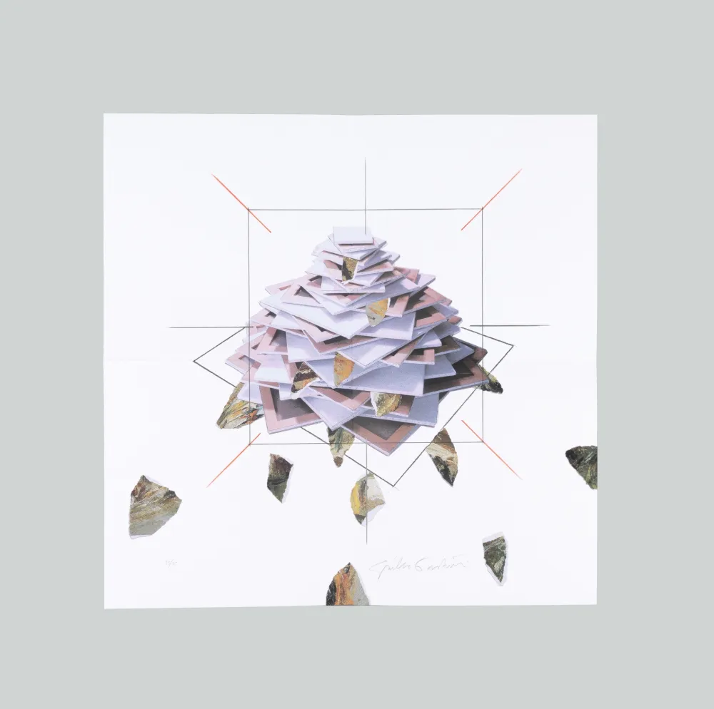 石版画 Paolini - Con F. de P.