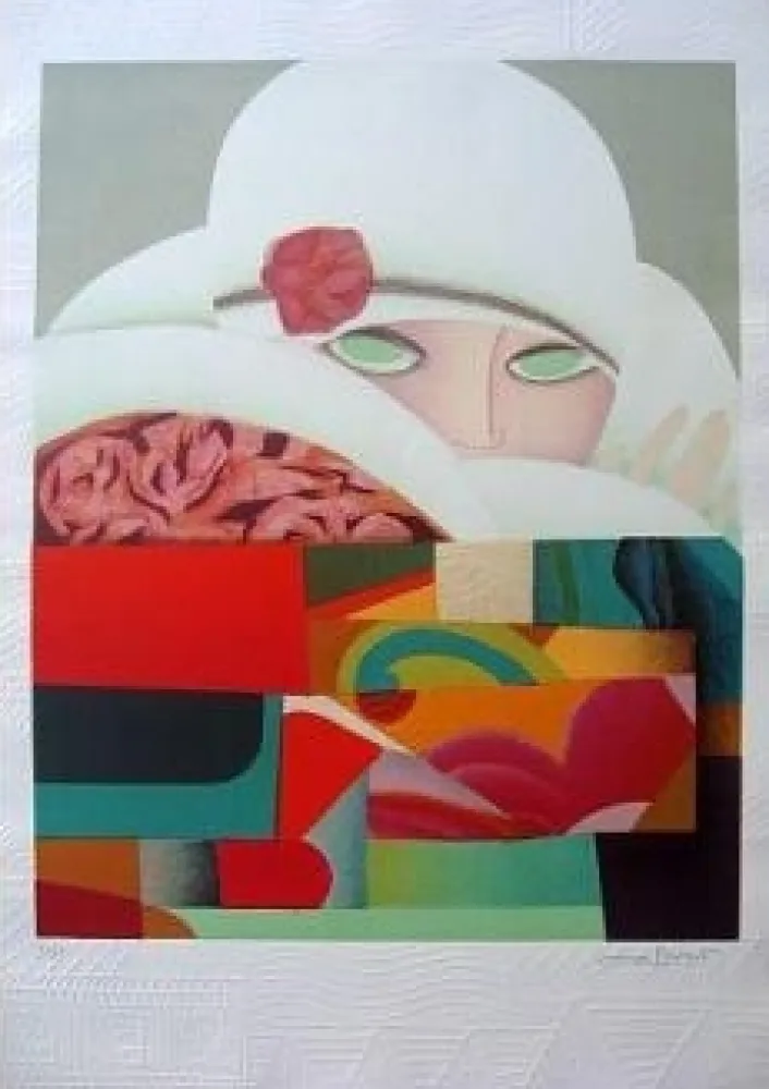 石版画 Papart - Composition