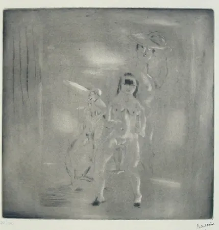 干刻版画 Pascin - Encore Salomé