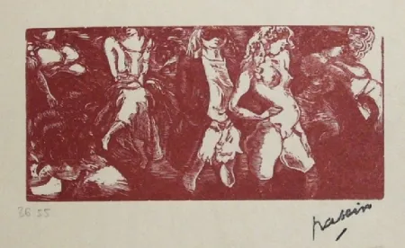 石版画 Pascin - Filles de la nuit