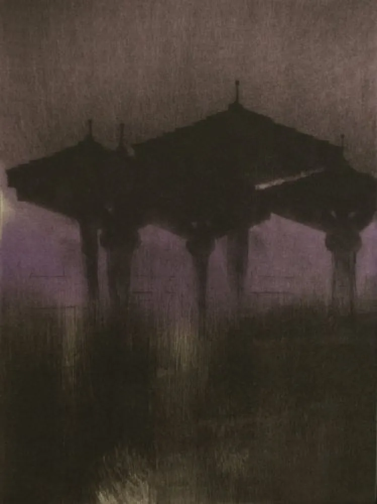 干刻版画 Paul P - Parasols