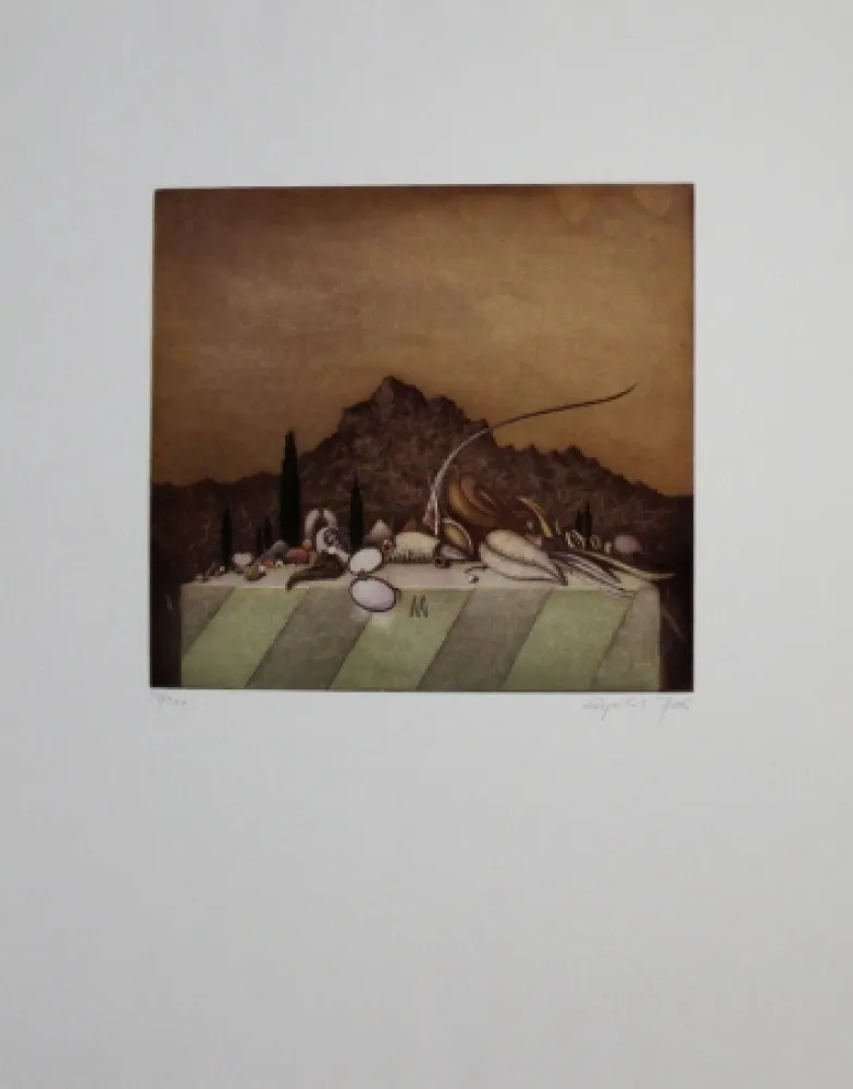 蚀刻飞尘法 Peer - Still Life Landscape