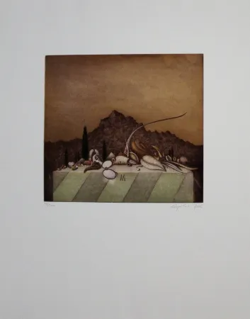 蚀刻飞尘法 Peer - Still Life Landscape