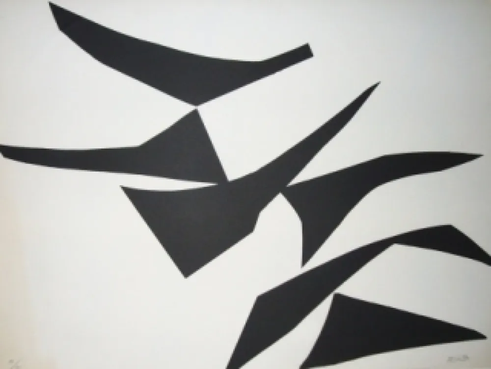 胶版印刷 Penalba - Composition 3