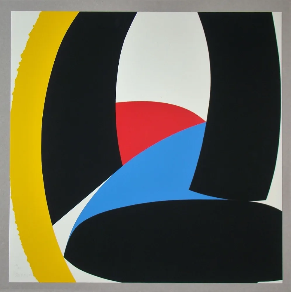 丝网印刷 Pfahler - Konkrete Komposition 93