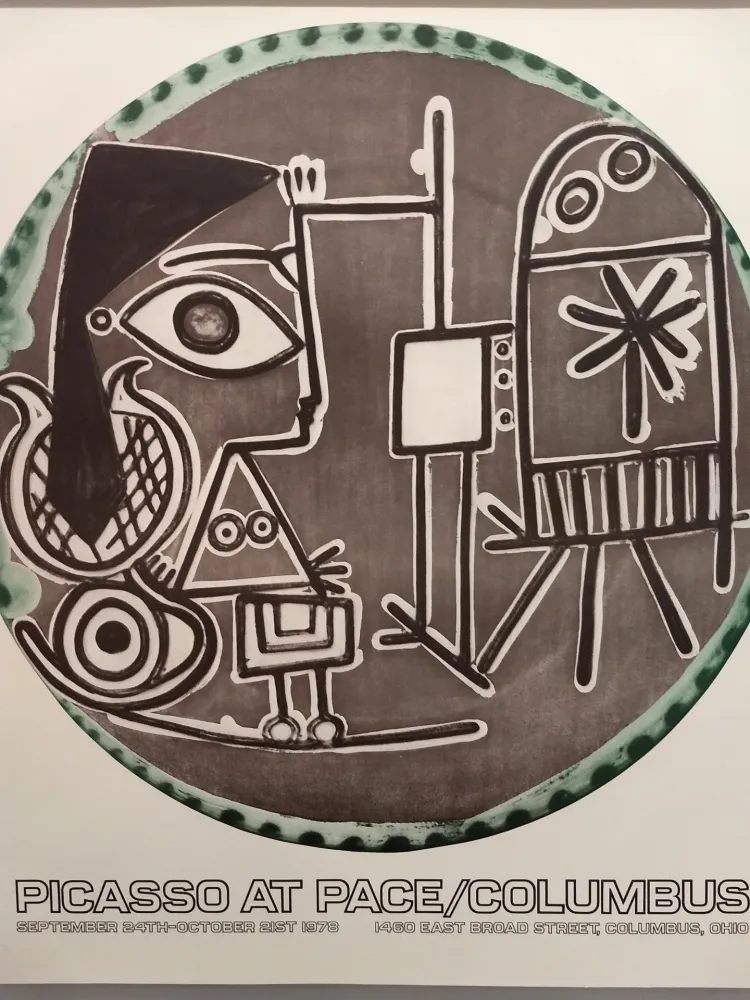 石版画 Picasso (After) - Pace