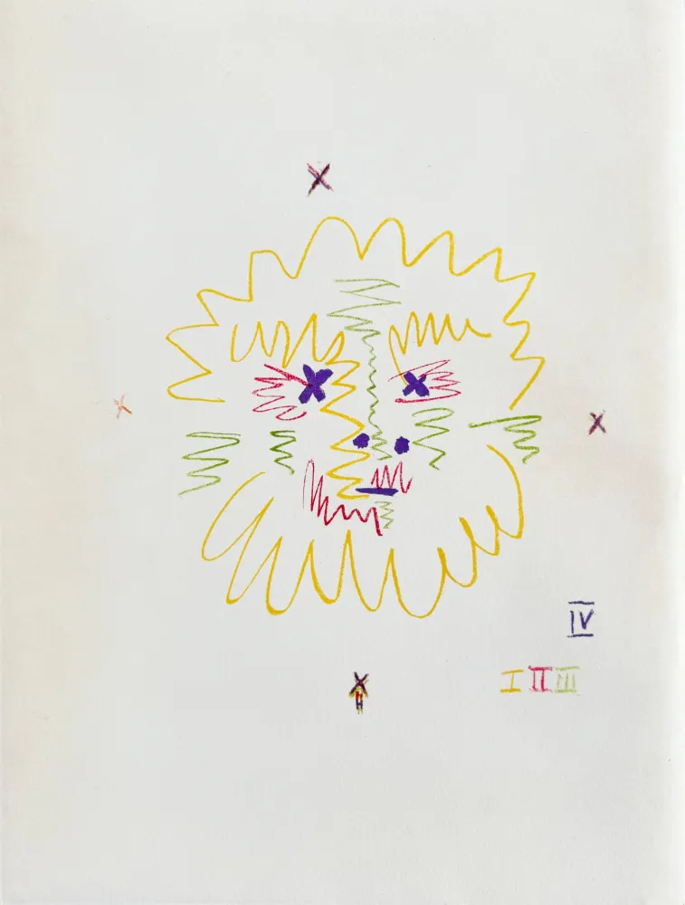 石版画 Picasso - Faune